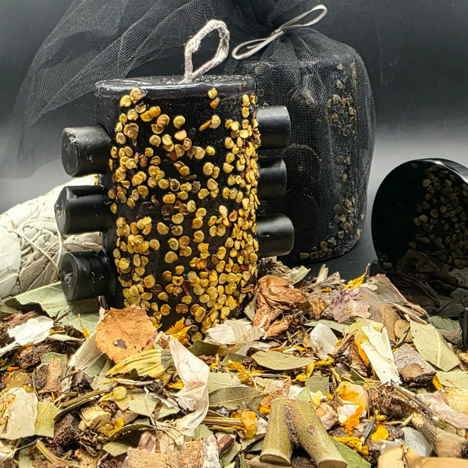 Velón de 7 mechas - La Quebrantadora